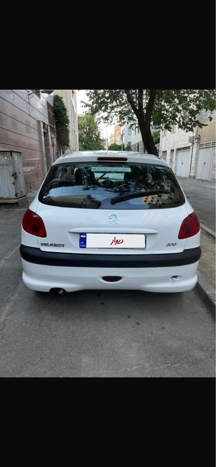 پژو 206 تیپ 2 - 1386
