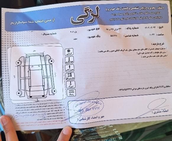 پژو 206 تیپ 3 - 1391