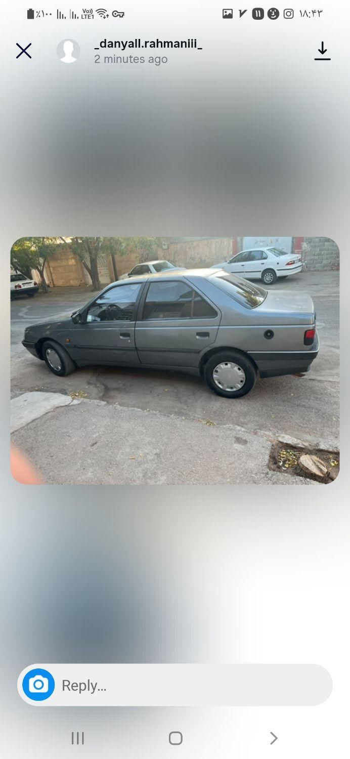 پژو 405 GLX - 1391