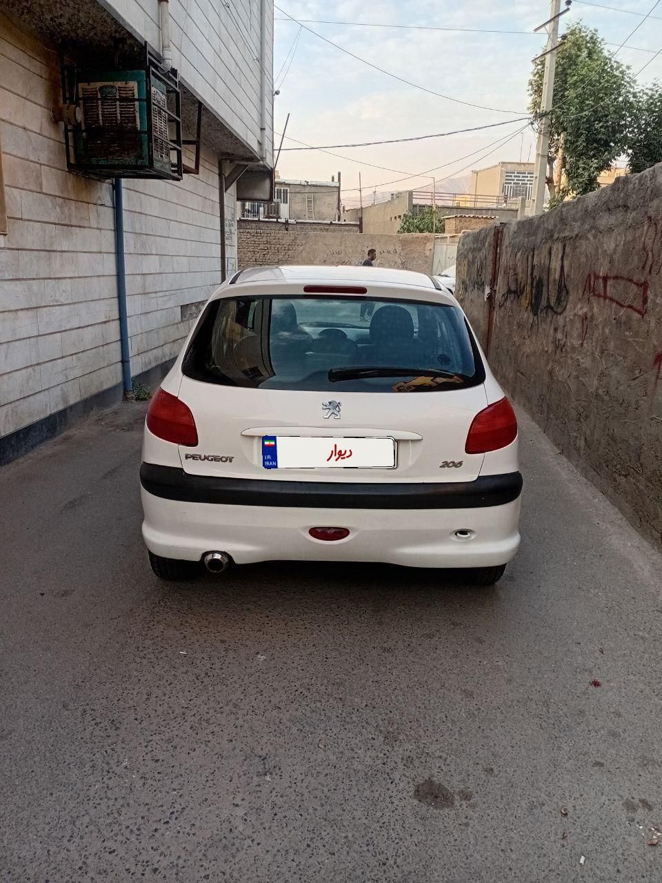 پژو 206 تیپ 2 - 1388