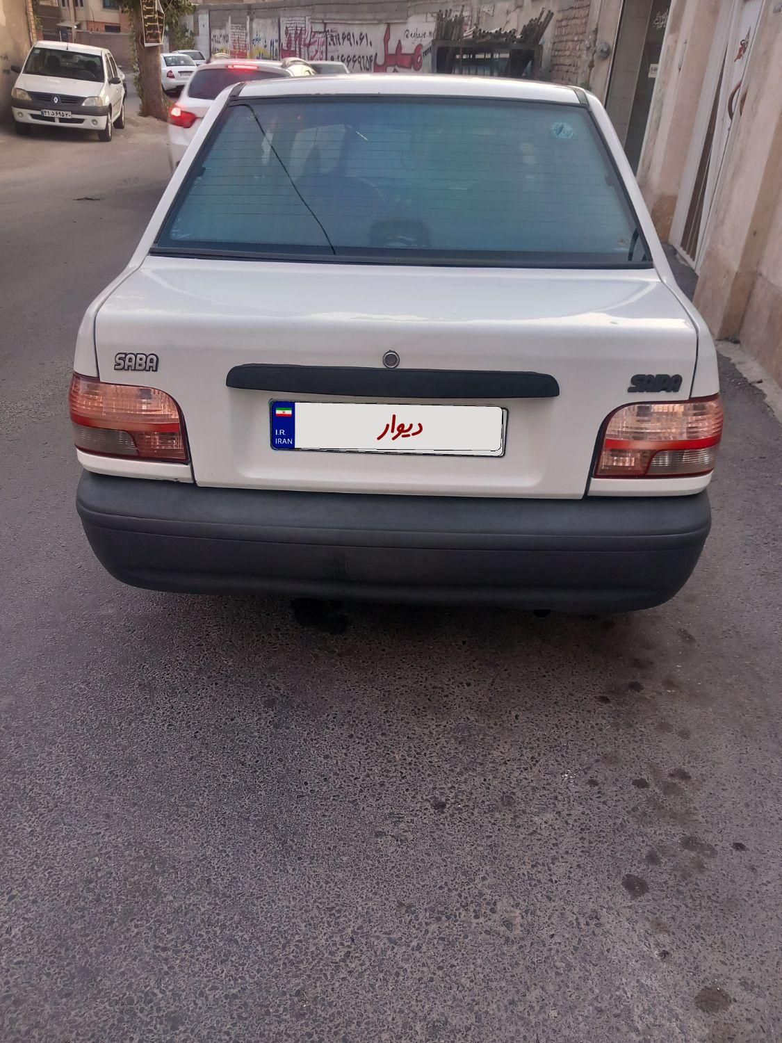 پراید صبا بنزینی - 1386