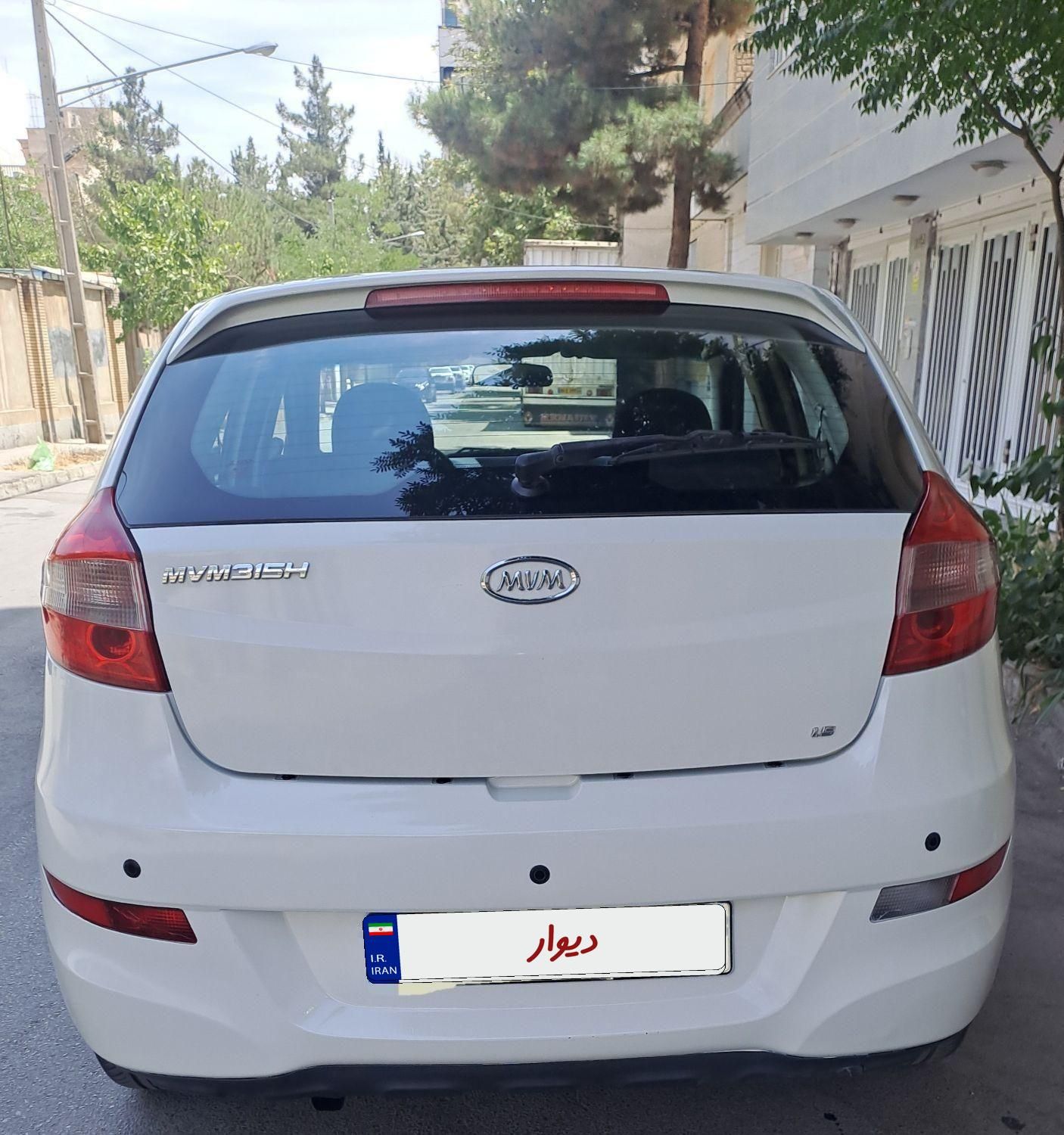 ام وی ام 315 هاچ بک ساده دنده ای - 1393