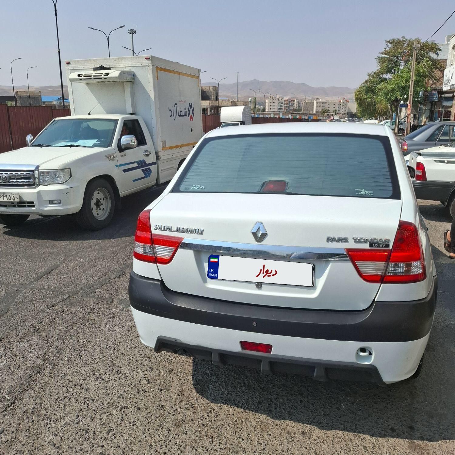 رنو پارس تندر گیربکس JHQ + مولتی مدیا - 1397