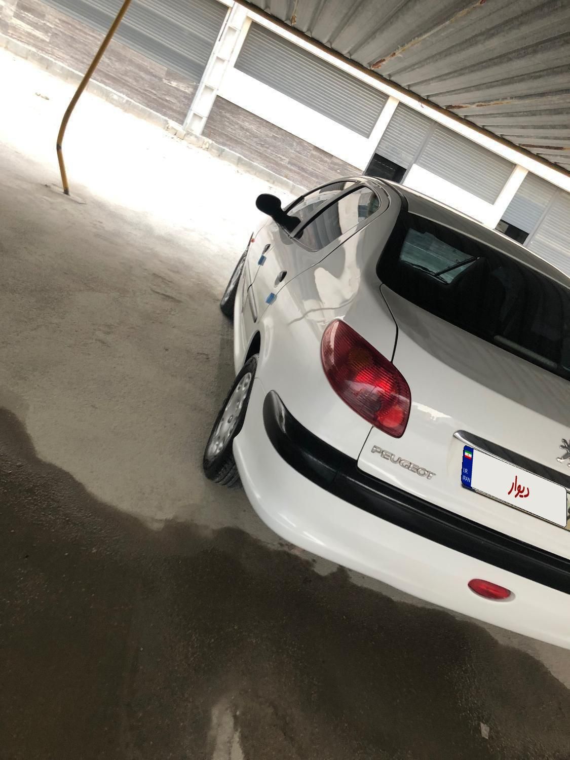 پژو ۲۰۶ صندوق دار v8 - 1390