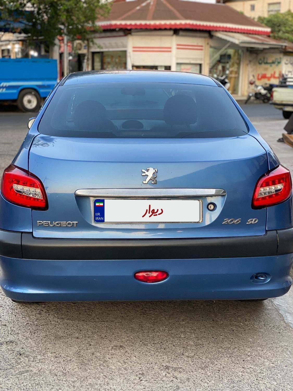 پژو ۲۰۶ صندوق دار v20 - 1390