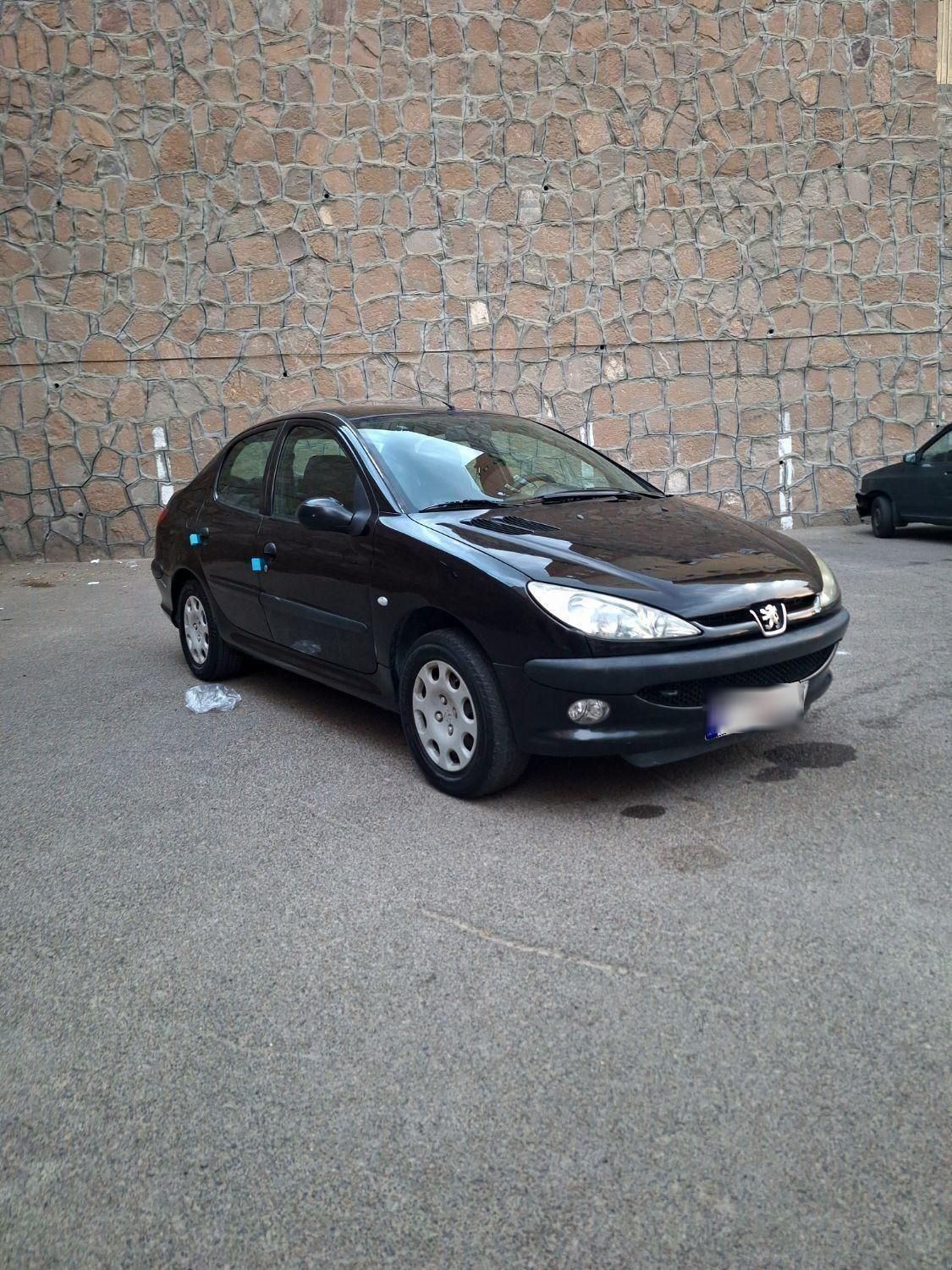 پژو ۲۰۶ صندوق دار v8 - 1386