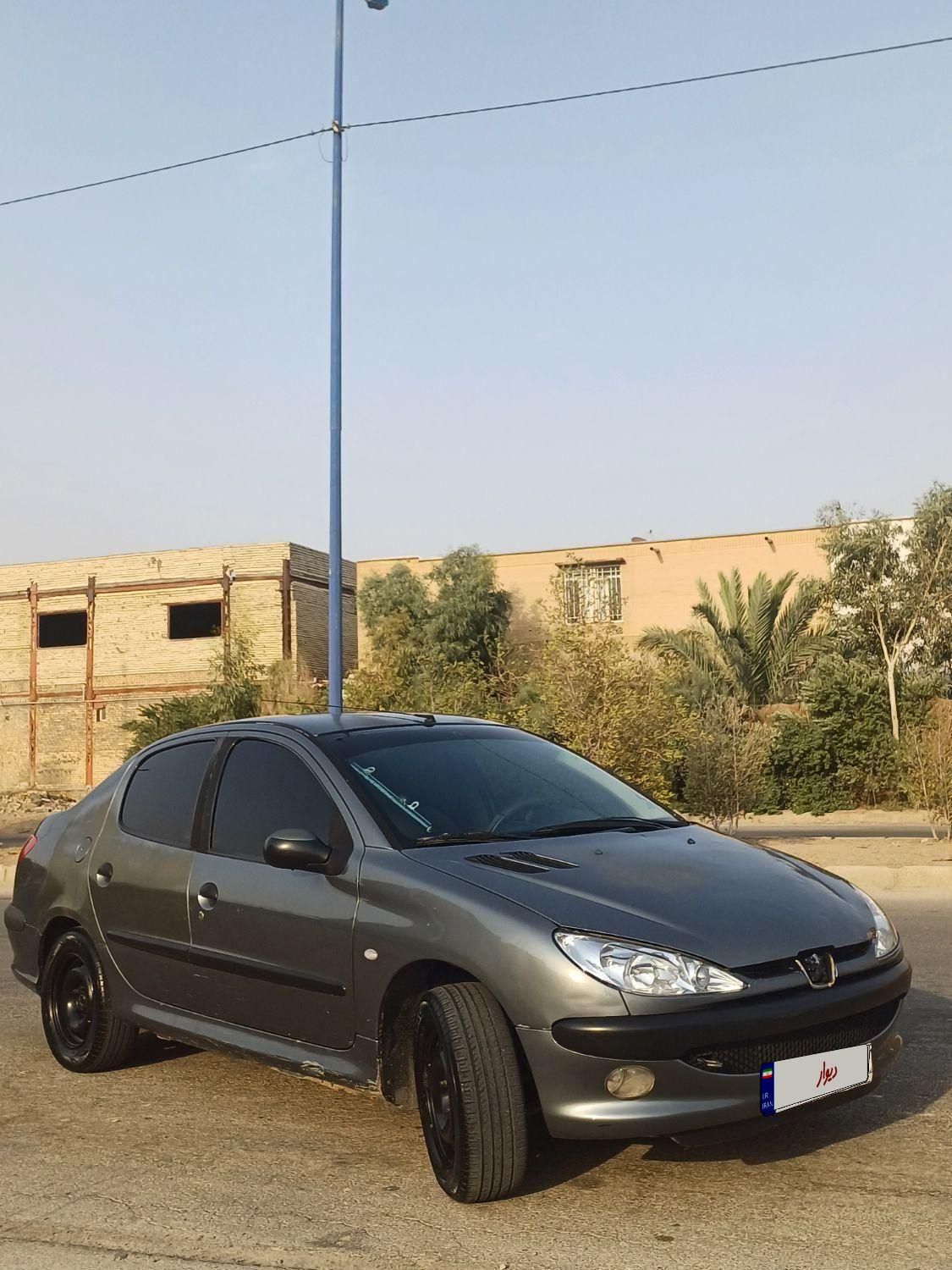 پژو ۲۰۶ صندوق دار v8 - 1386