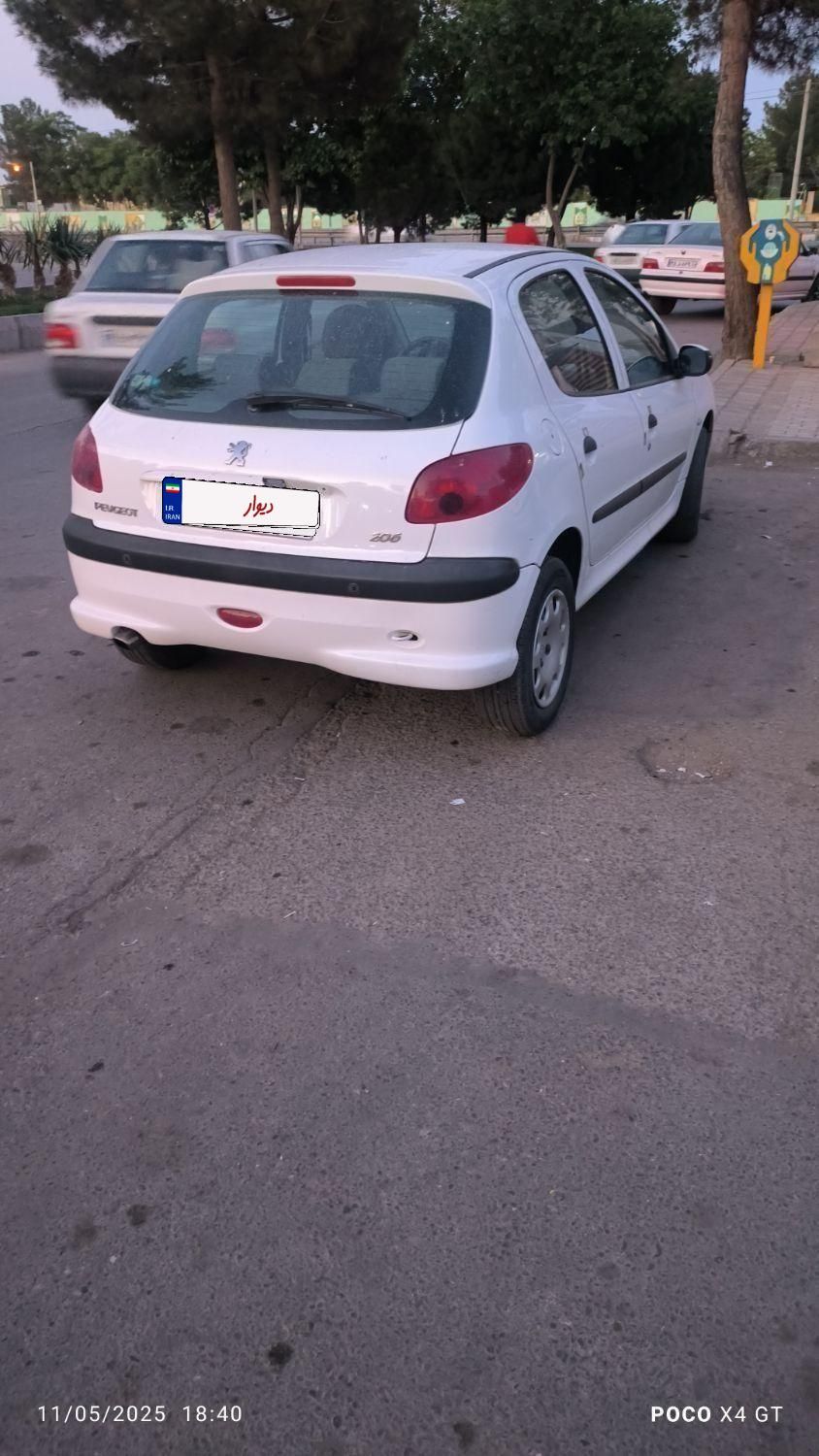 پژو 206 تیپ 2 - 1398