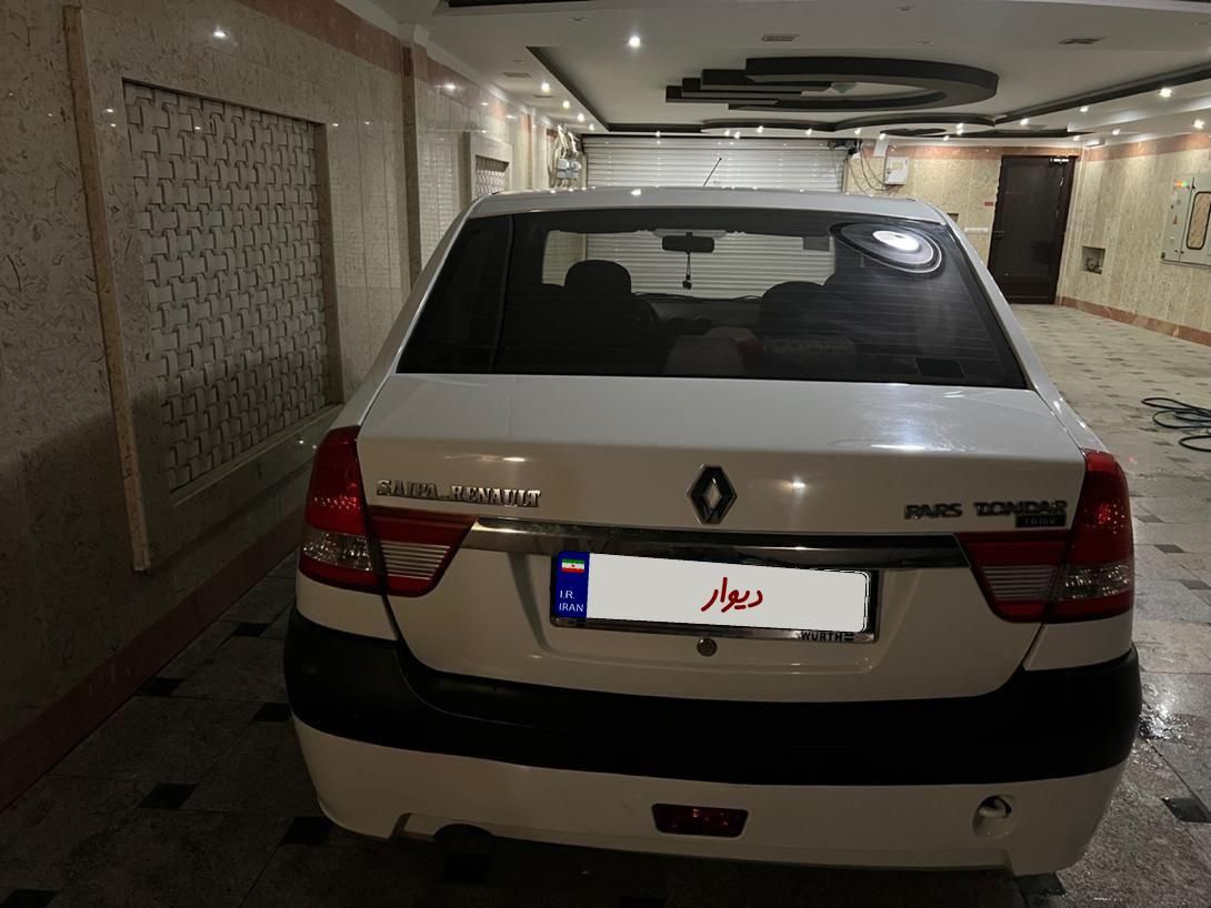 رنو پارس تندر گیربکس JHQ + مولتی مدیا - 1394