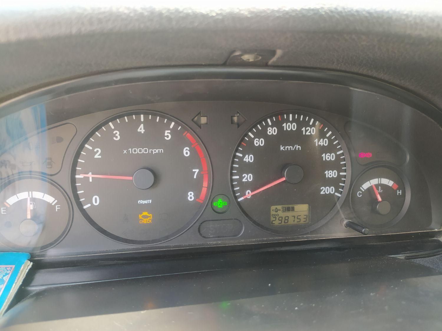 پژو روآ G2 دوگانه سوز - 1389