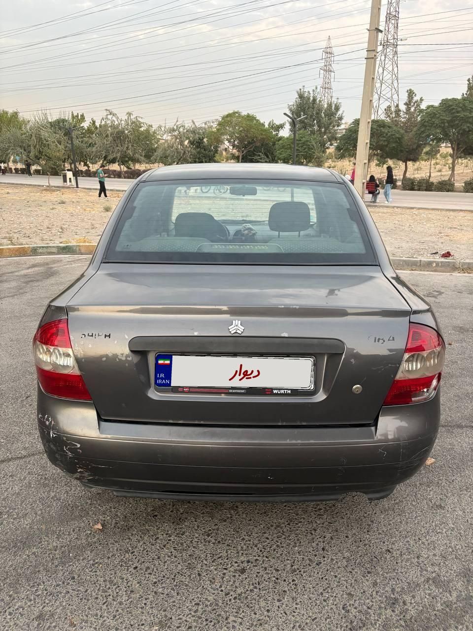 تیبا صندوق دار EX - 1393