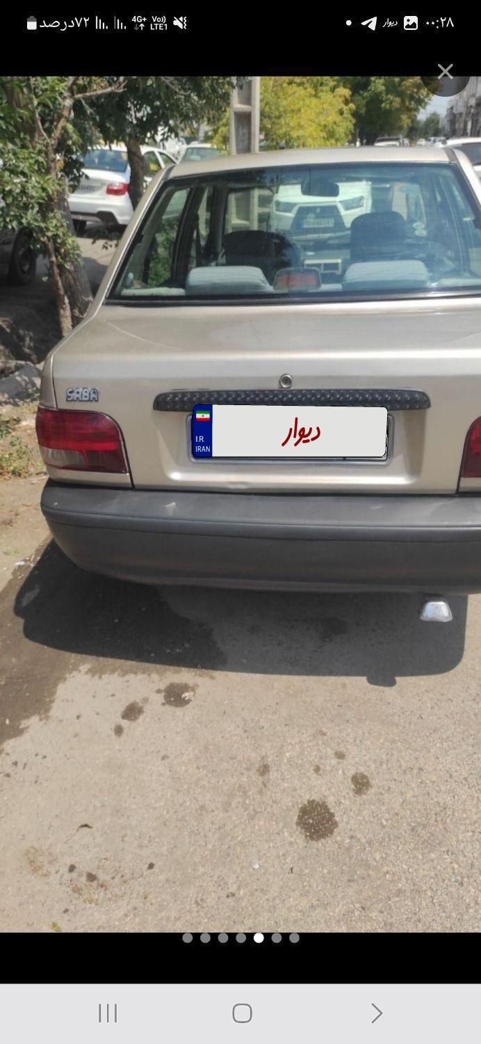 پراید صبا بنزینی - 1385