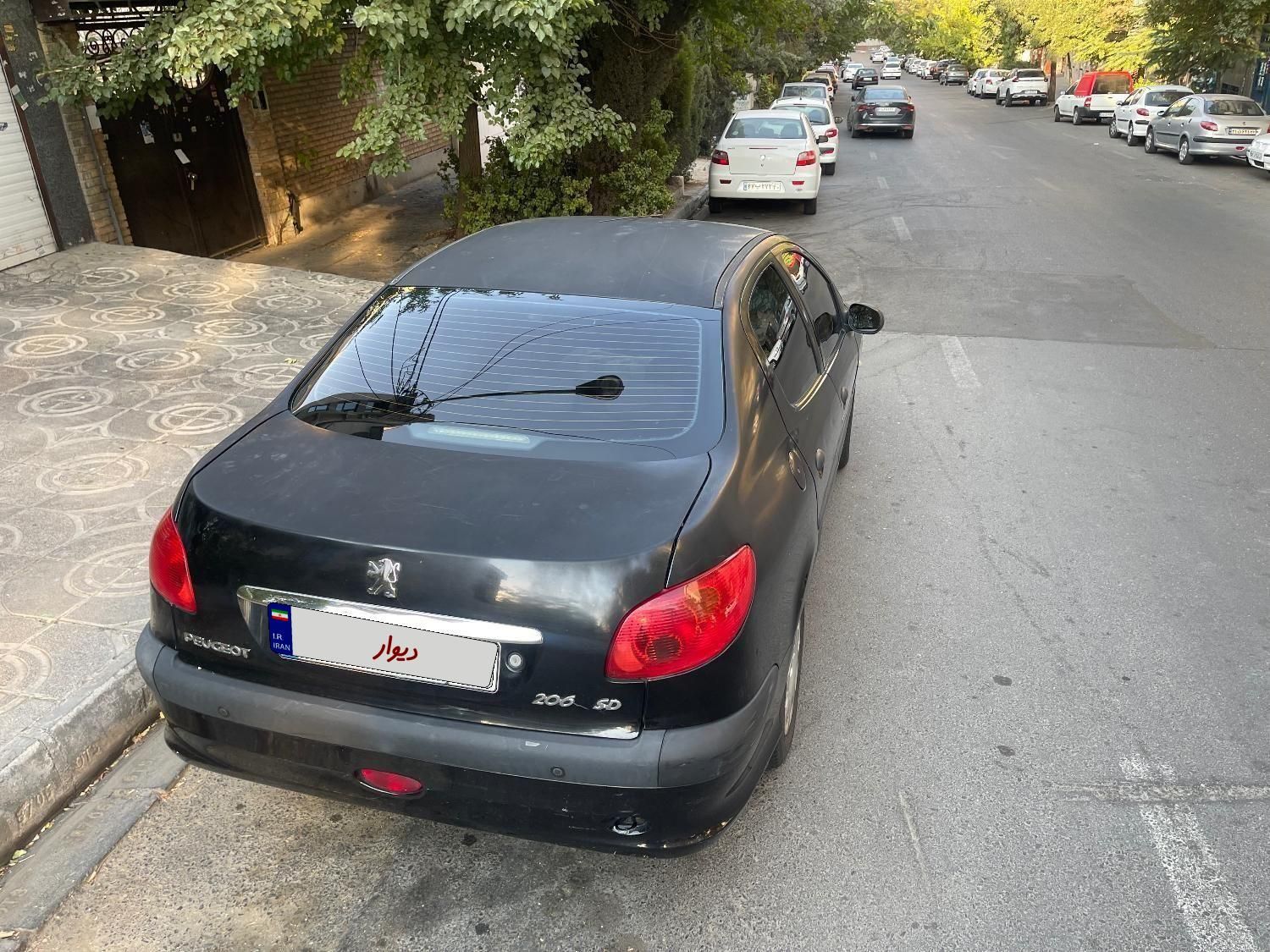 پژو ۲۰۶ صندوق دار v8 - 1394
