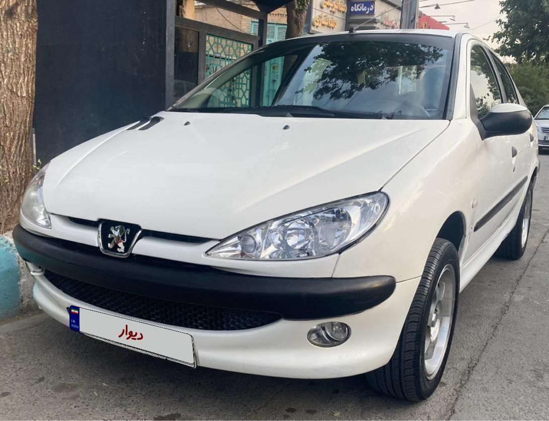 پژو ۲۰۶ صندوق دار v8 - 1390