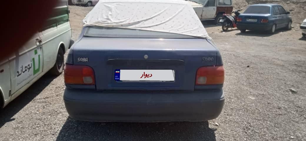 پراید صبا بنزینی - 1381