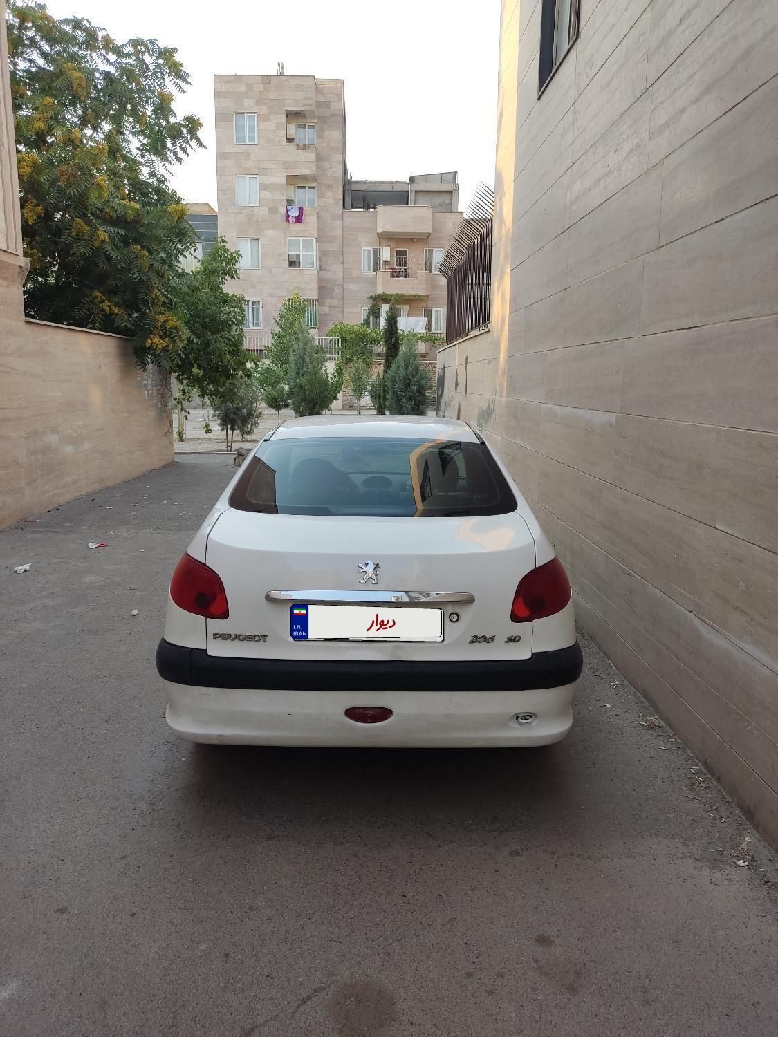 پژو 206 تیپ 2 - 1388