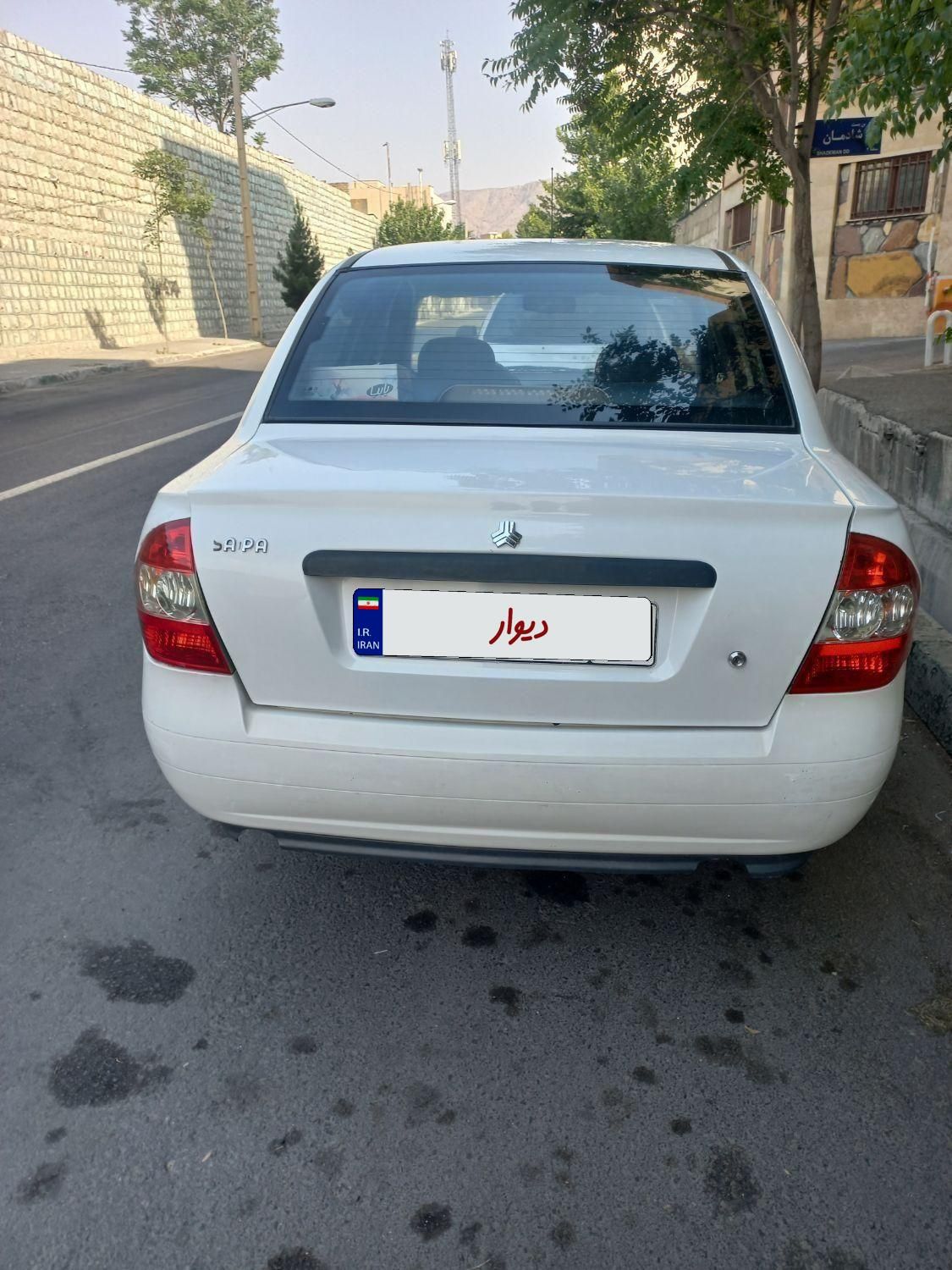 تیبا صندوق دار SX - 1396