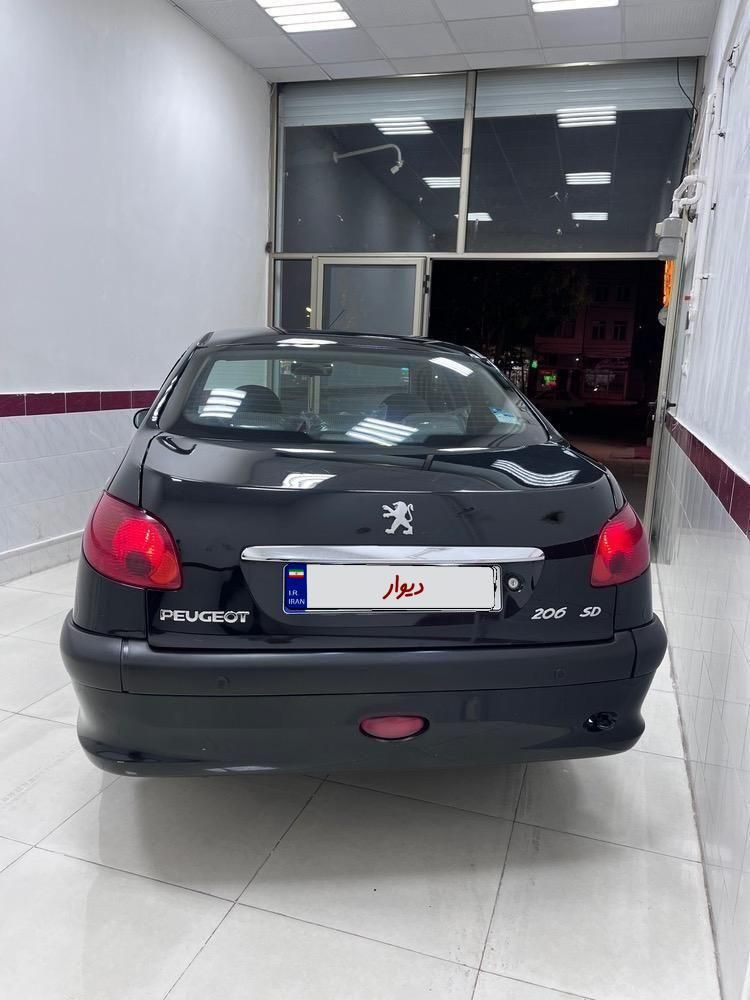 پژو ۲۰۶ صندوق دار v8 - 1394