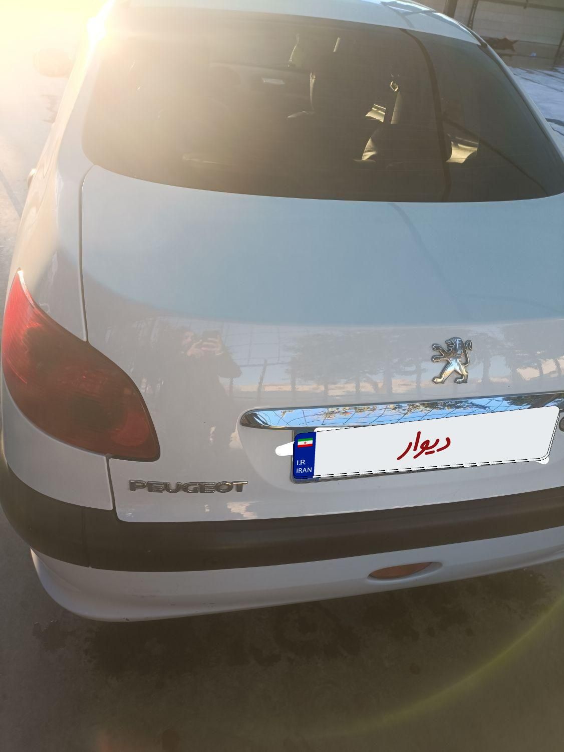 پژو ۲۰۶ صندوق دار v8 - 1396