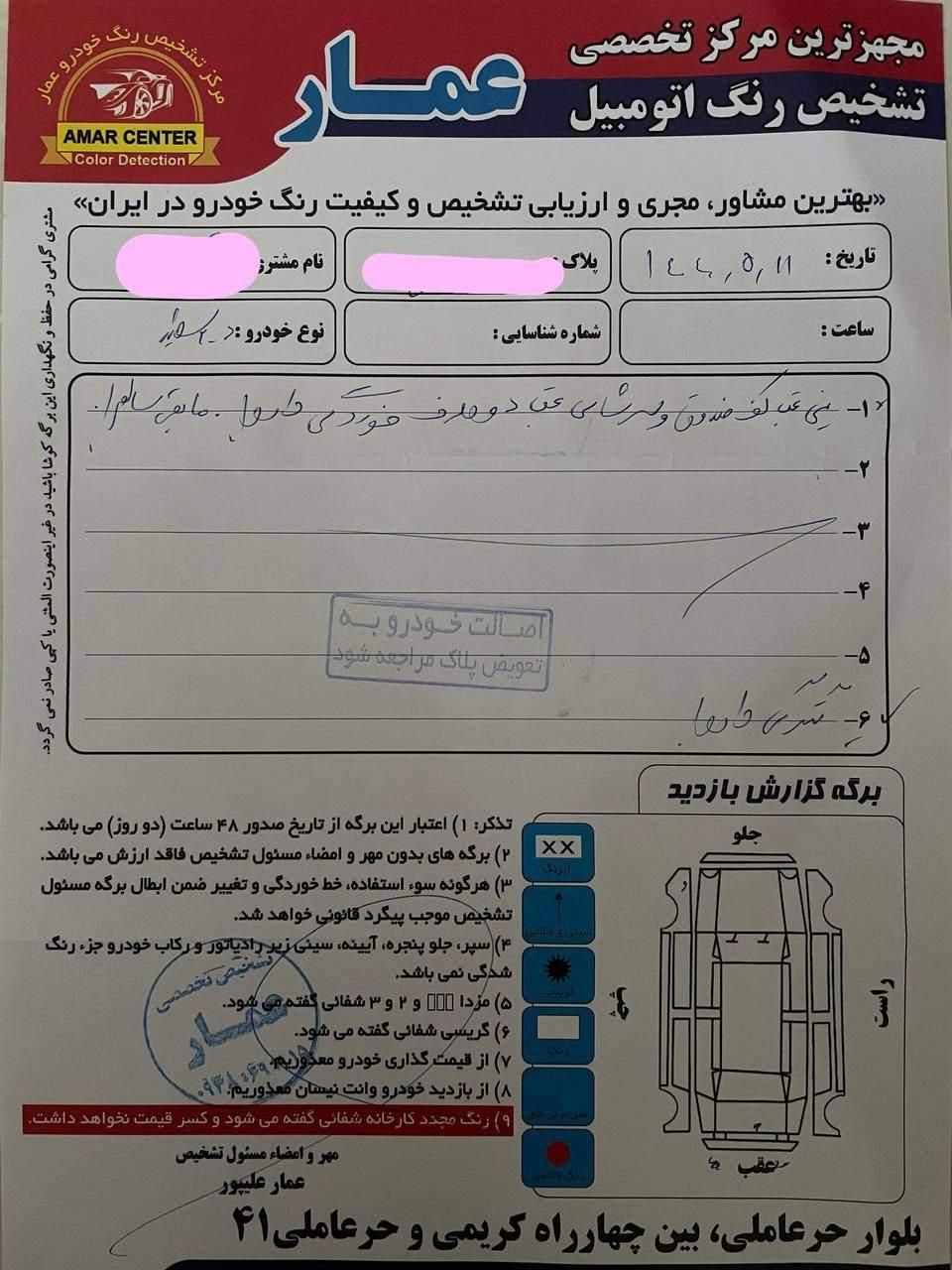 پژو 206 تیپ 2 - 1397
