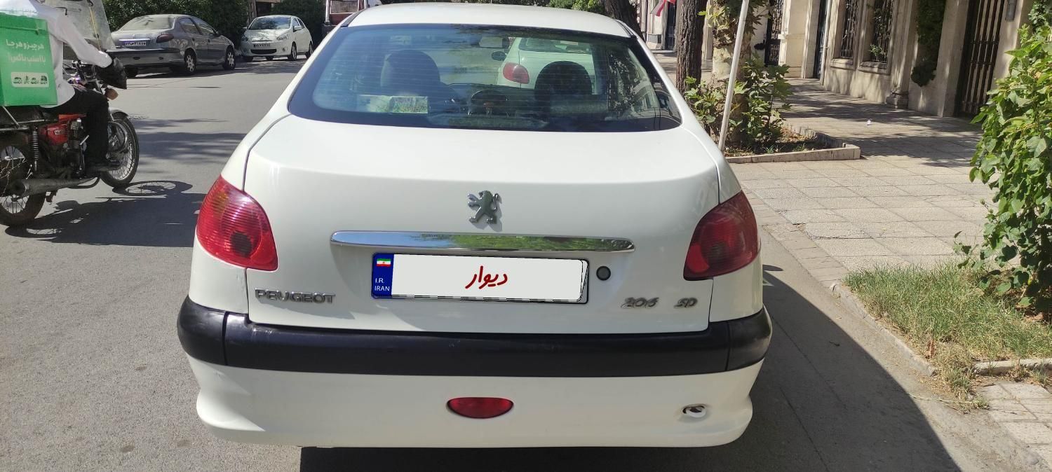 پژو 206 تیپ 2 - 1389