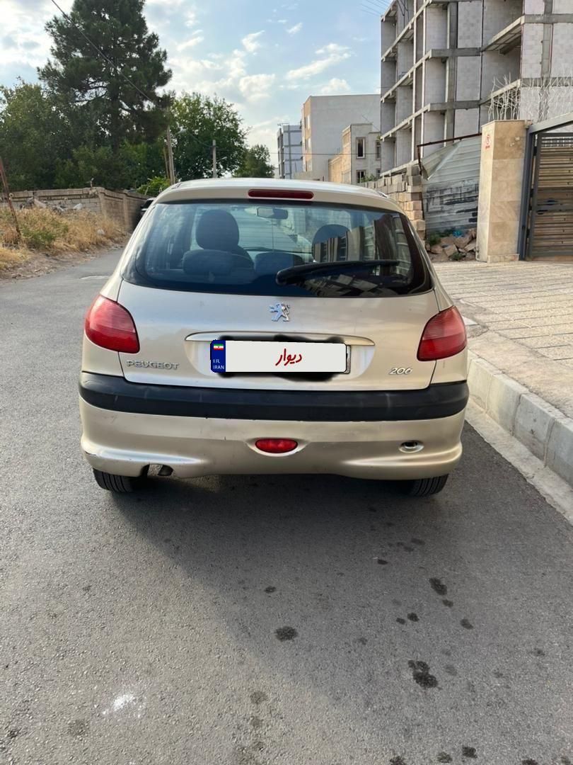 پژو 206 تیپ 3 - 1384