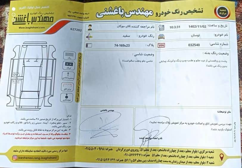هیوندای توسان جی‌ال‌اس دیفرانسیل جلو - 2015