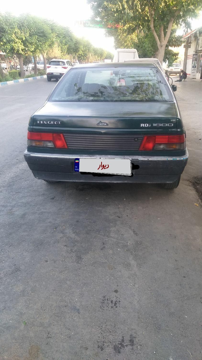 پژو آردی دوگانه سوز CNG - 1382