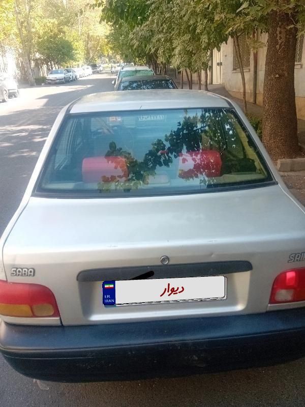 پراید صبا بنزینی - 1386