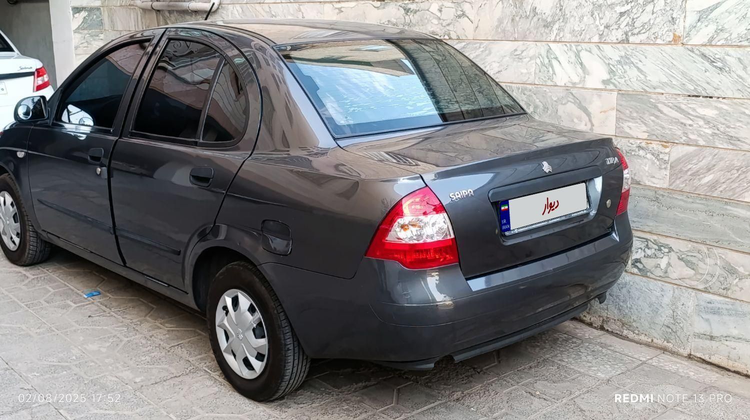تیبا صندوق دار SX - 1396