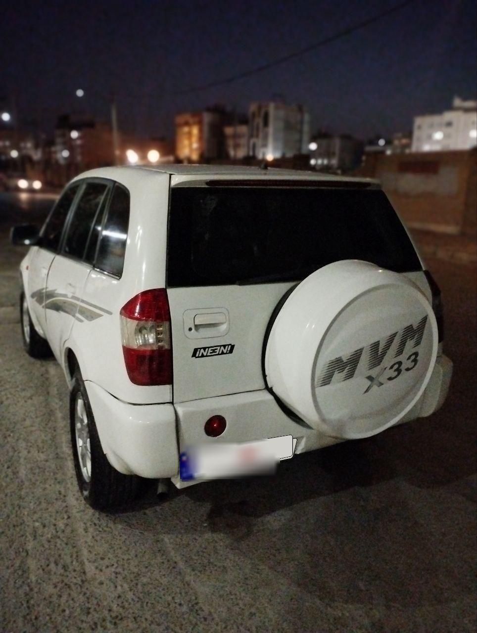 ام وی ام X33 دنده‌ای ساده - 1391