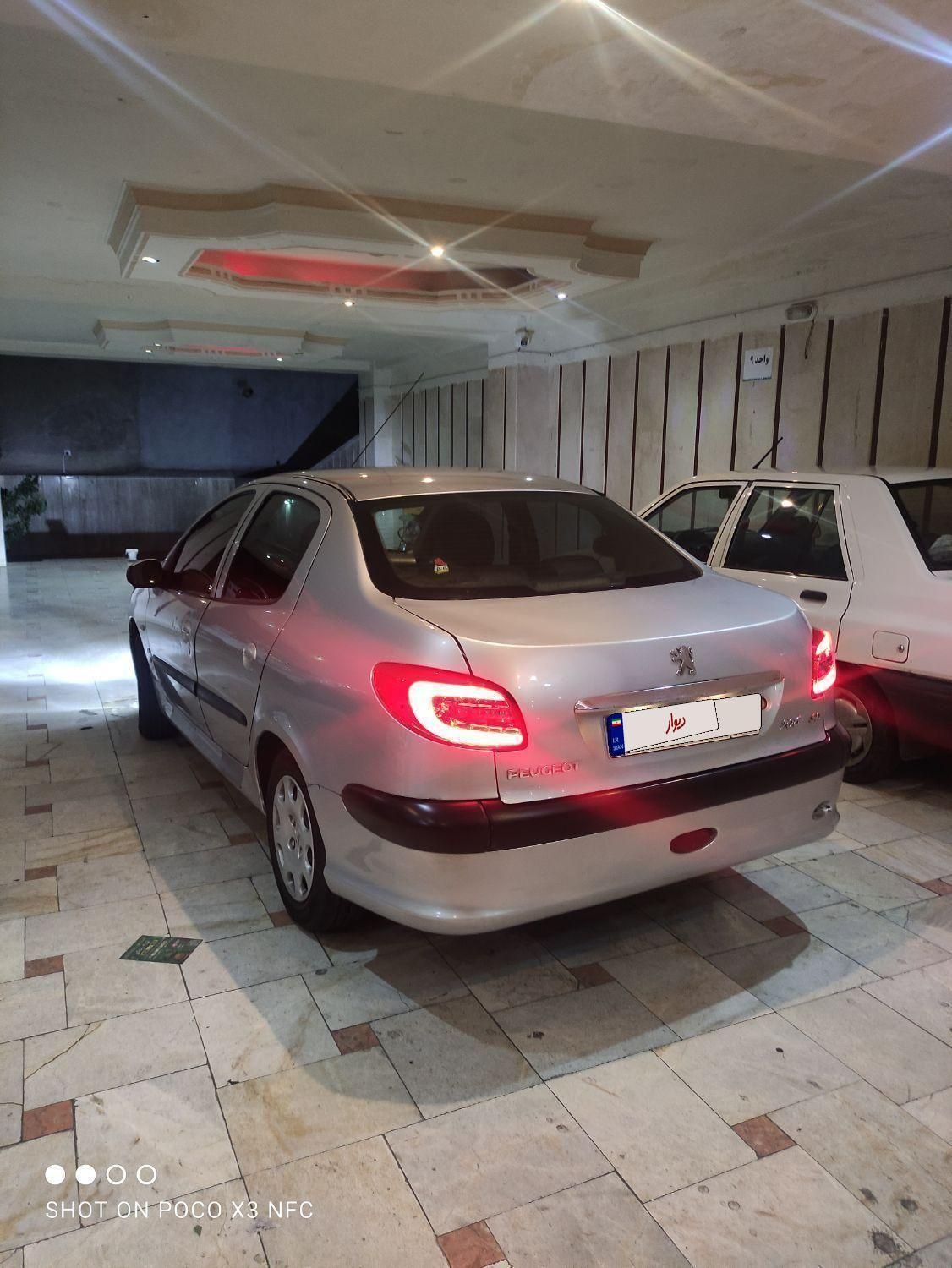 پژو ۲۰۶ صندوق دار v8 - 1386