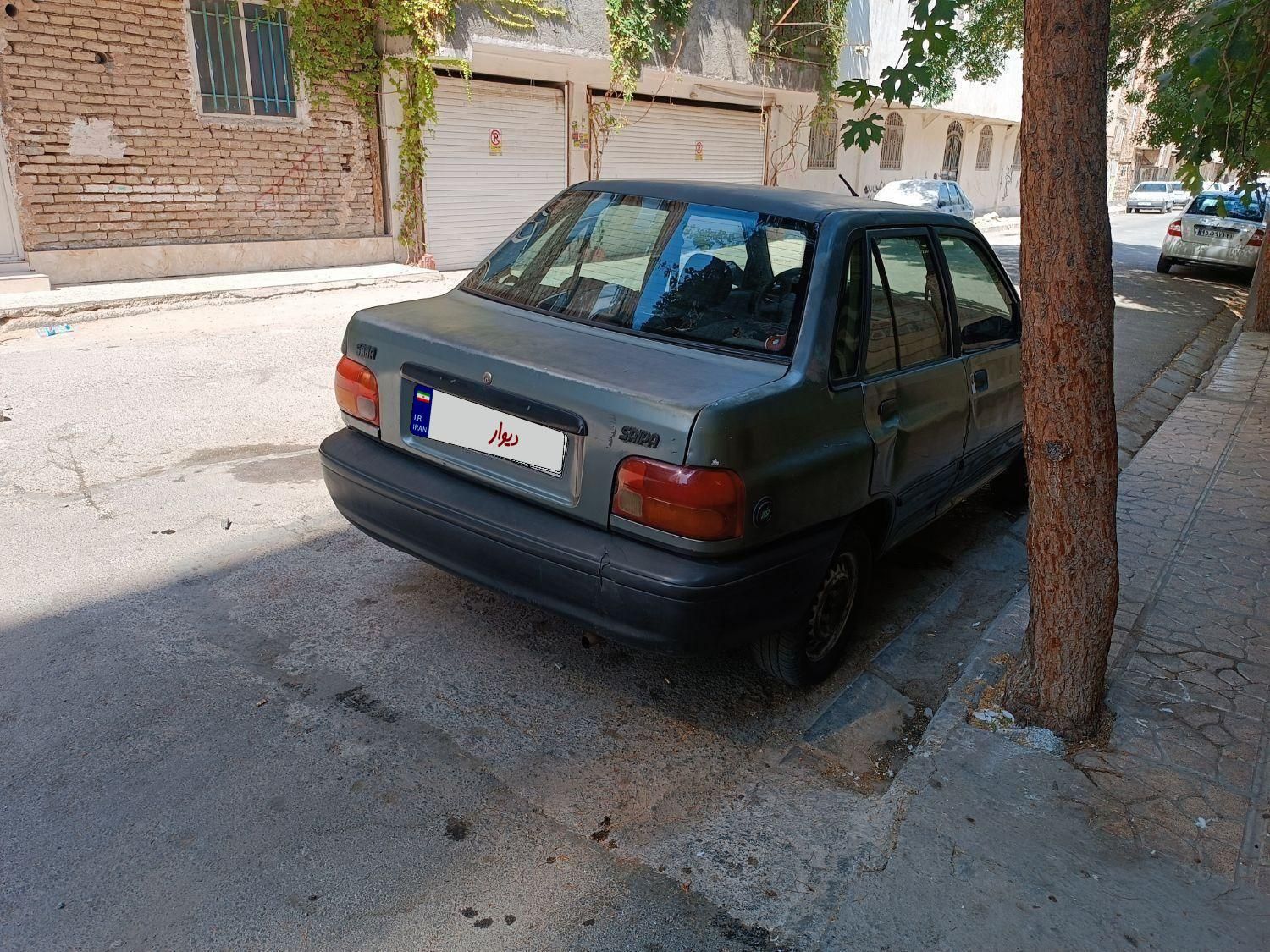 پراید صبا بنزینی - 1386