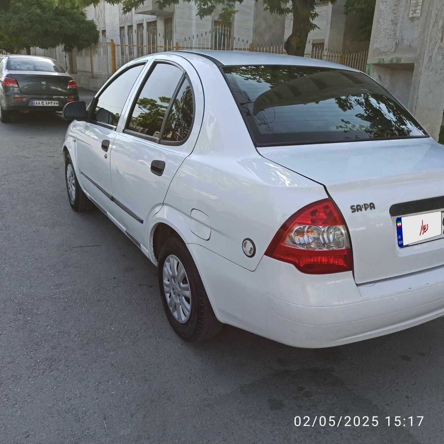 تیبا صندوق دار SX دوگانه سوز - 1396