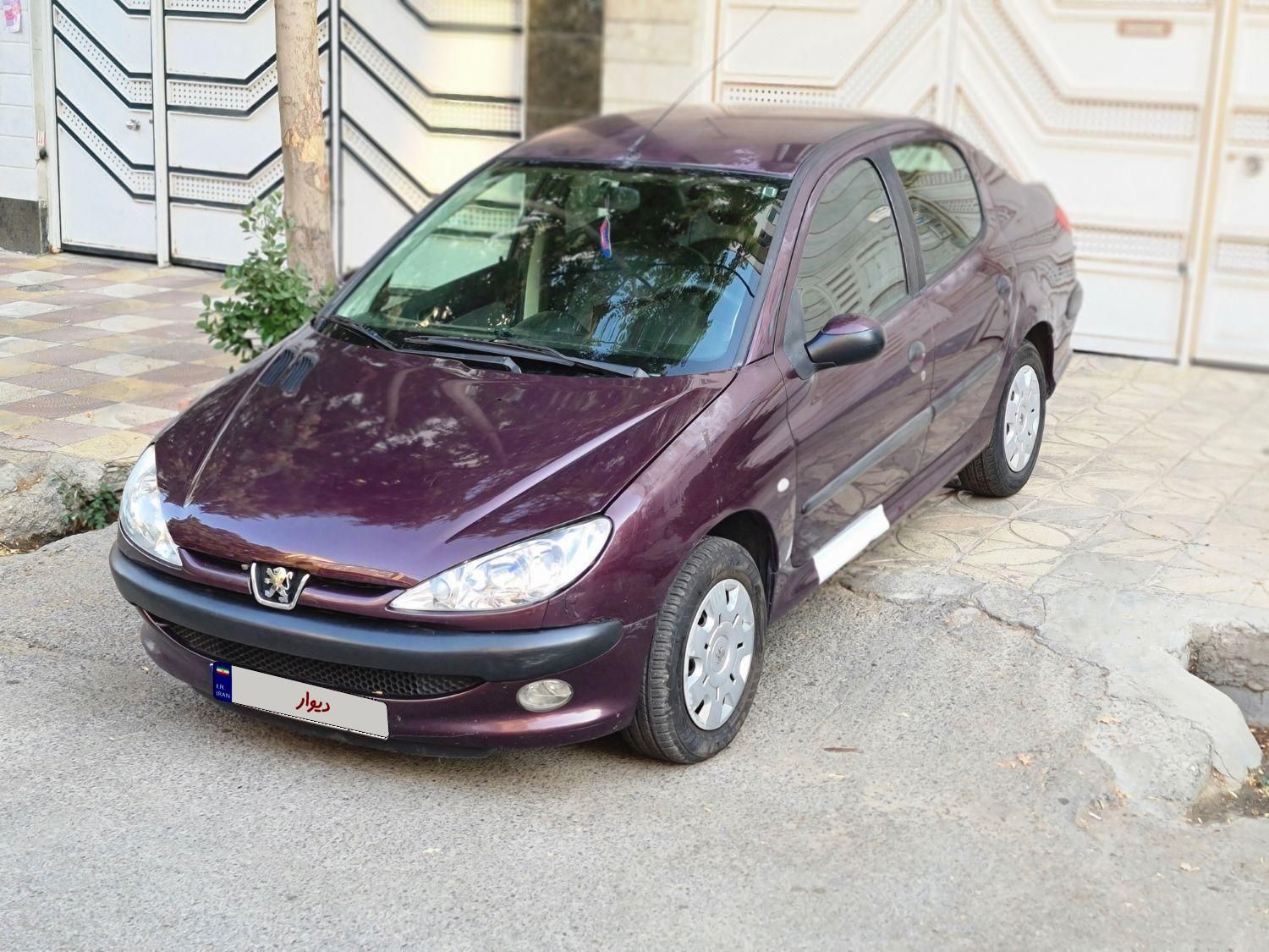 پژو ۲۰۶ صندوق دار v8 - 1389