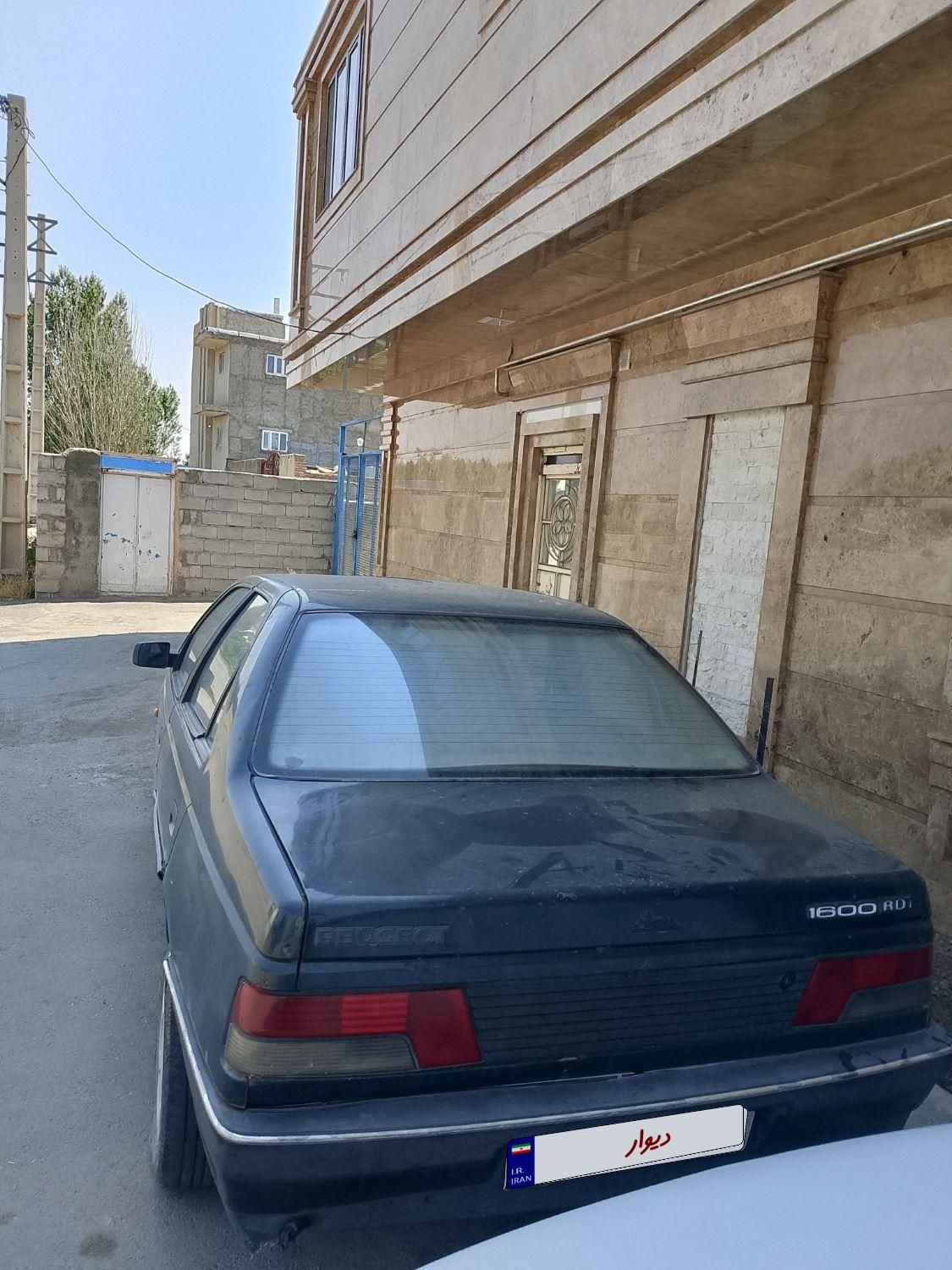 پژو آردی دوگانه سوز CNG - 1384