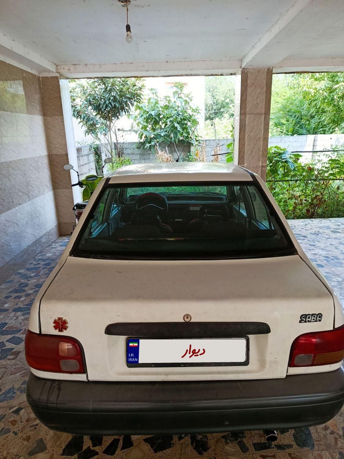 پراید صبا بنزینی - 1386