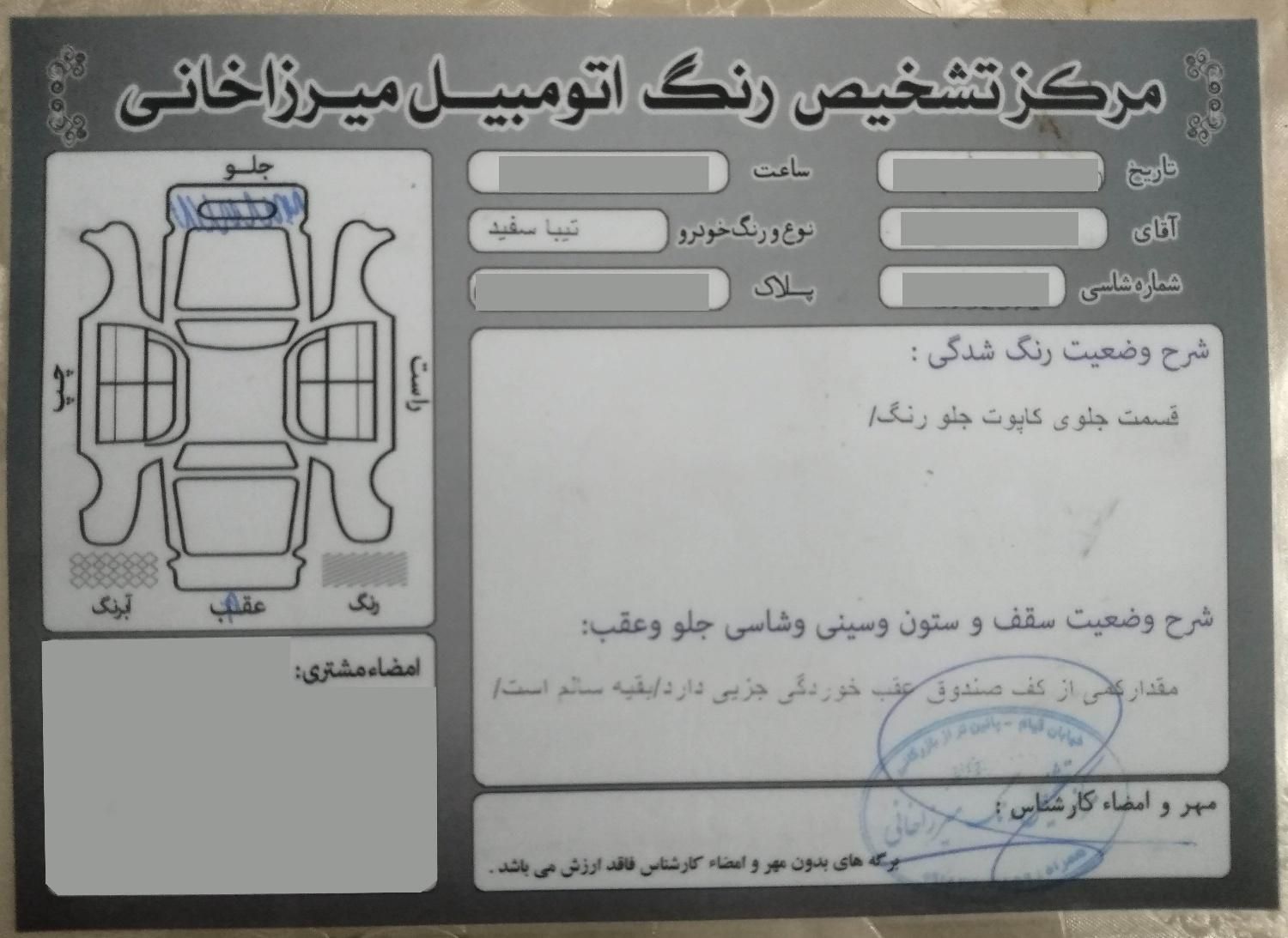 تیبا صندوق دار SX - 1397