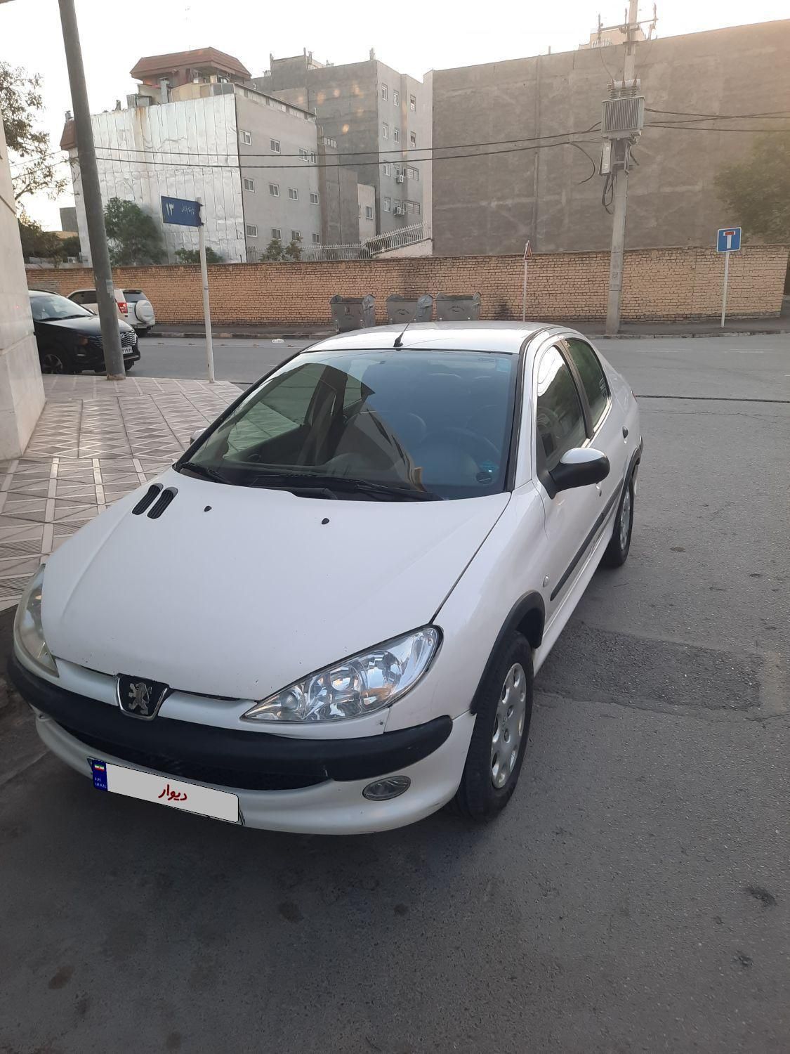 پژو ۲۰۶ صندوق دار v8 - 1388