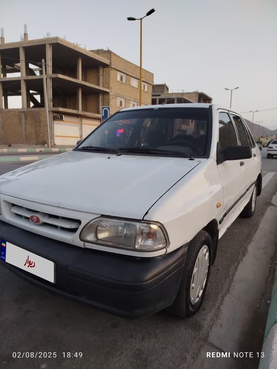 پراید صبا بنزینی - 1387