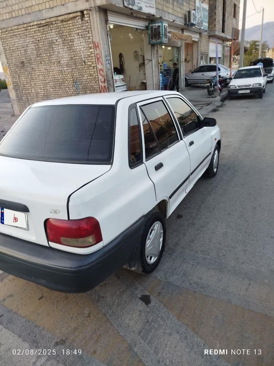 پراید صبا بنزینی - 1387