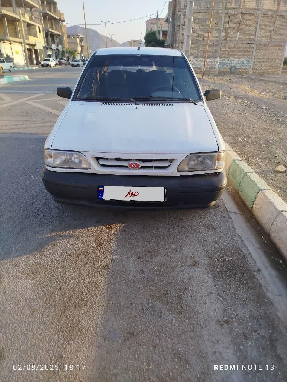 پراید صبا بنزینی - 1387