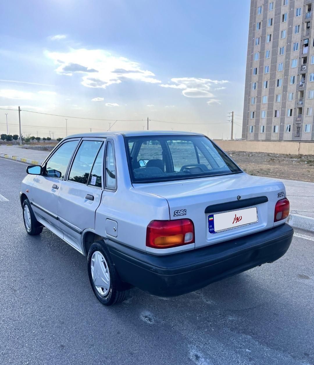 پراید صبا بنزینی - 1386