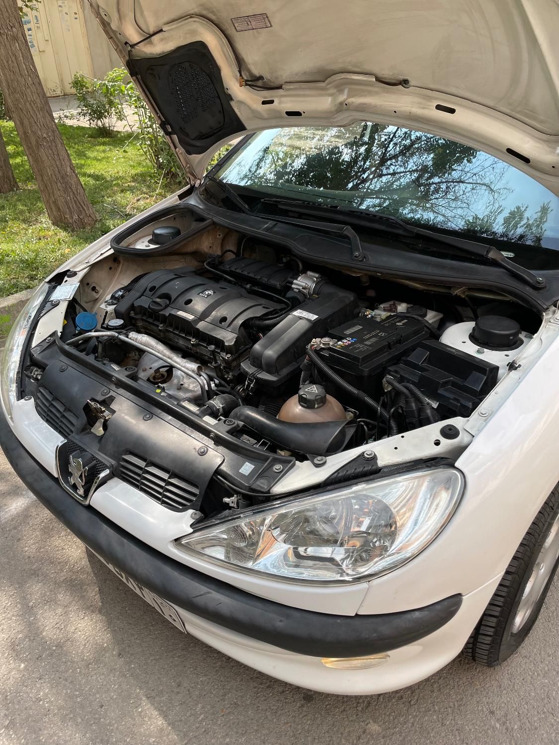 پژو ۲۰۶ صندوق دار v8 - 1396