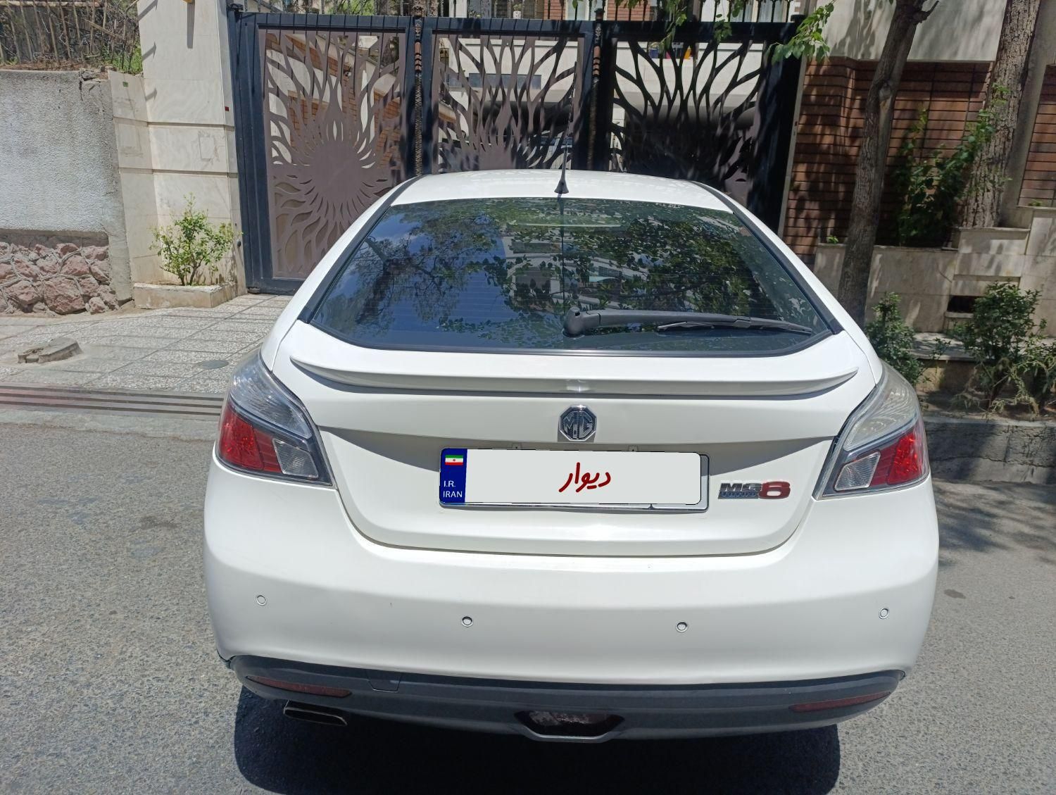 ام جی 6 لیفت بک GT فیس قدیم - 2012