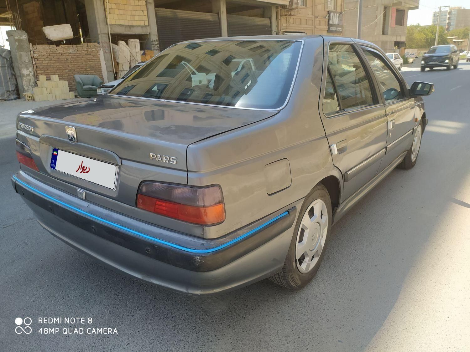 پژو پارس دوگانه سوز - 1391