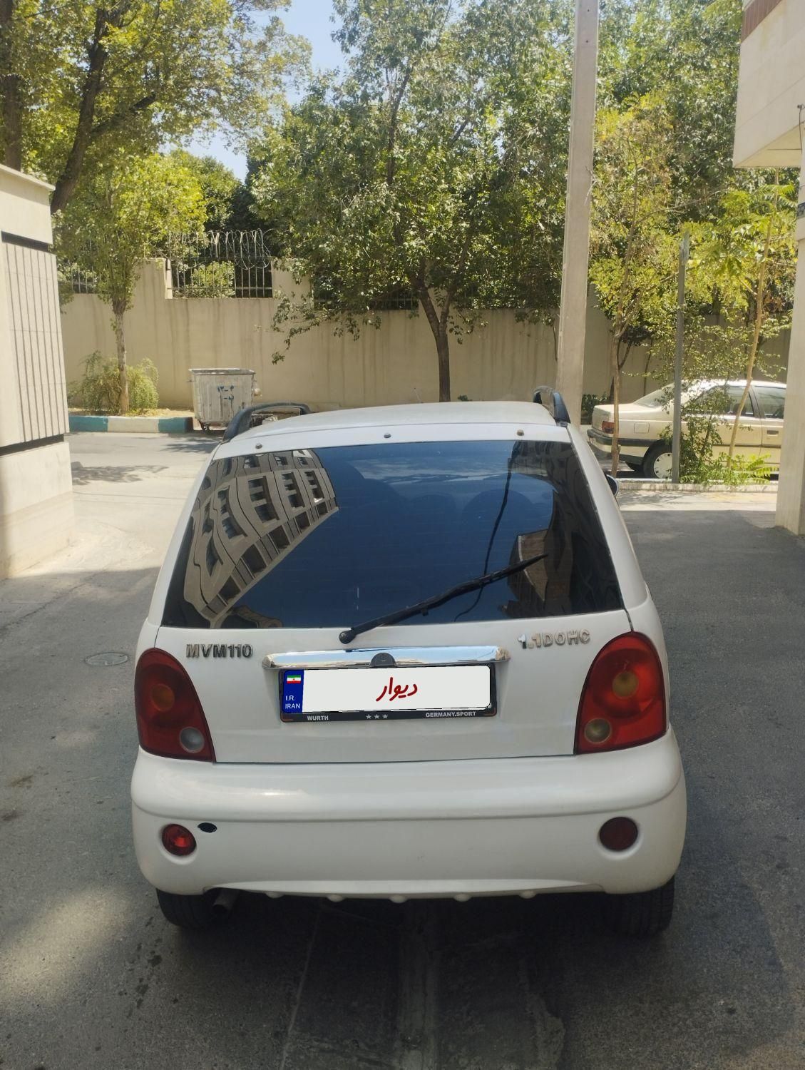 ام وی ام 110 چهار سیلندر دنده ای - 1391