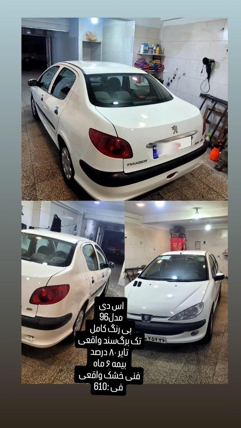 پژو ۲۰۶ صندوق دار v8 - 1396