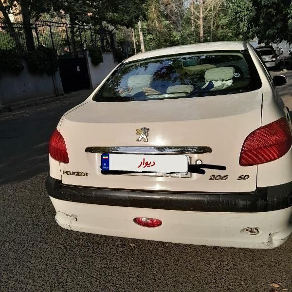 پژو ۲۰۶ صندوق دار v9 - 1387