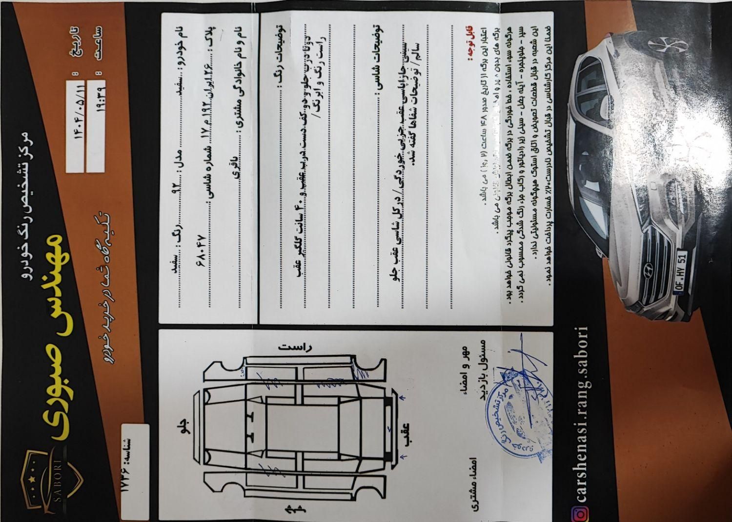 پژو 405 SLX بنزینی TU5 - 1392